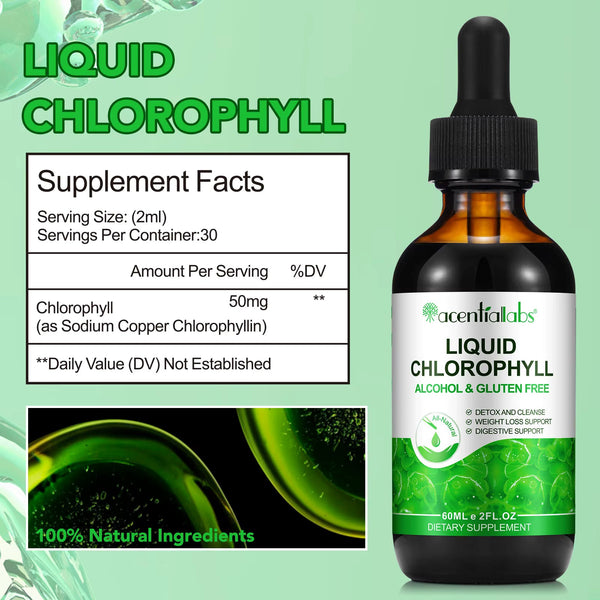 Liquid Chlorophyll Drops