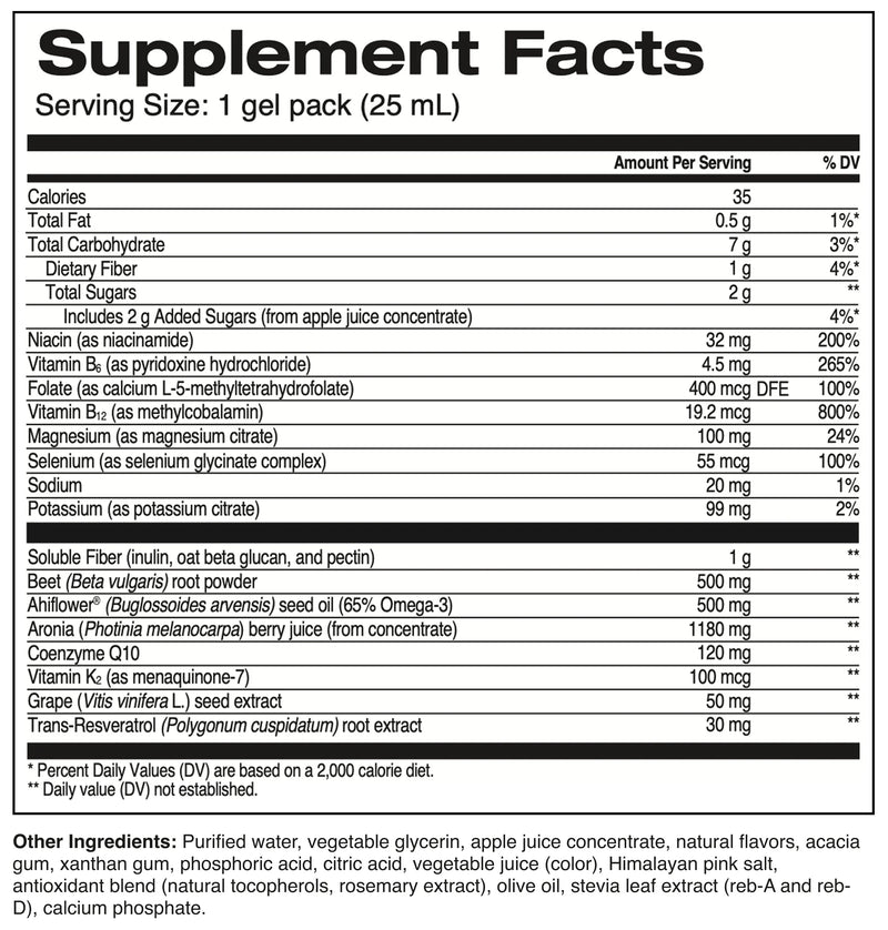 Heart & Vascular Health Gel Pack
