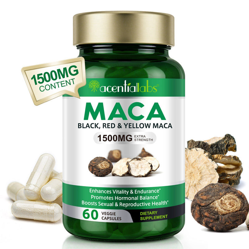 Black, Red & Yellow Maca