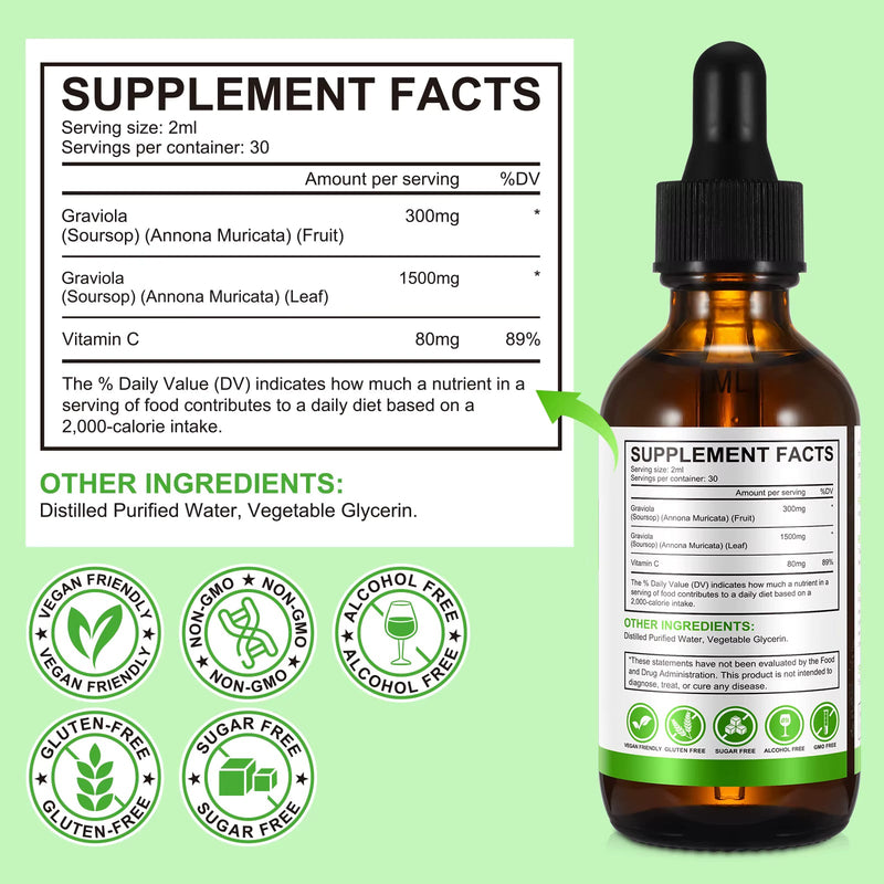 Soursop Graviola Extract Drops