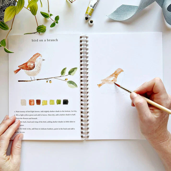 watercolor workbook