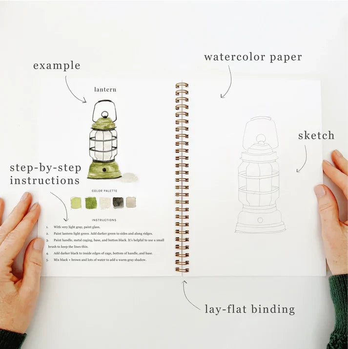 watercolor workbook