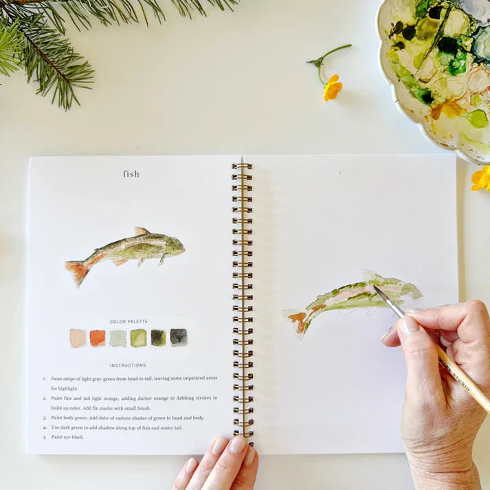 watercolor workbook