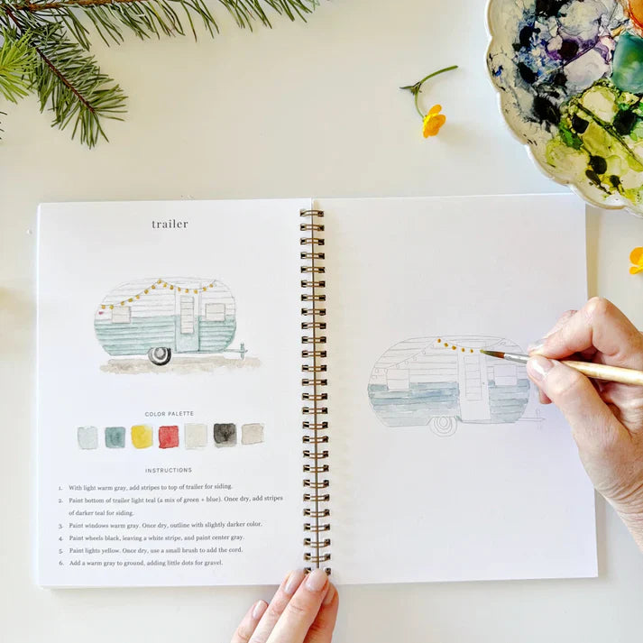 watercolor workbook