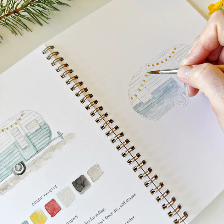 watercolor workbook