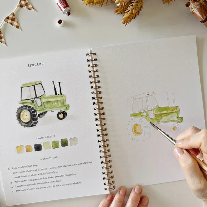 watercolor workbook
