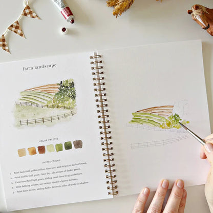 watercolor workbook