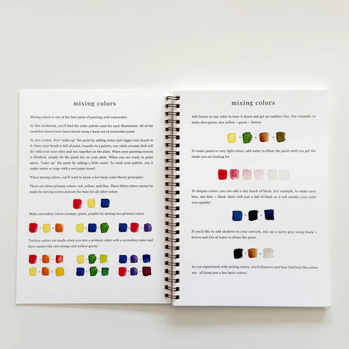 watercolor workbook