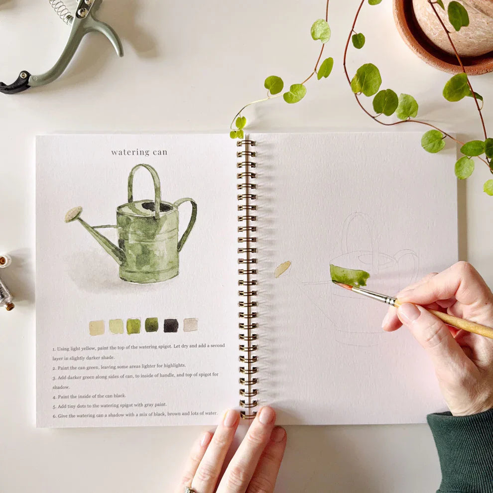watercolor workbook