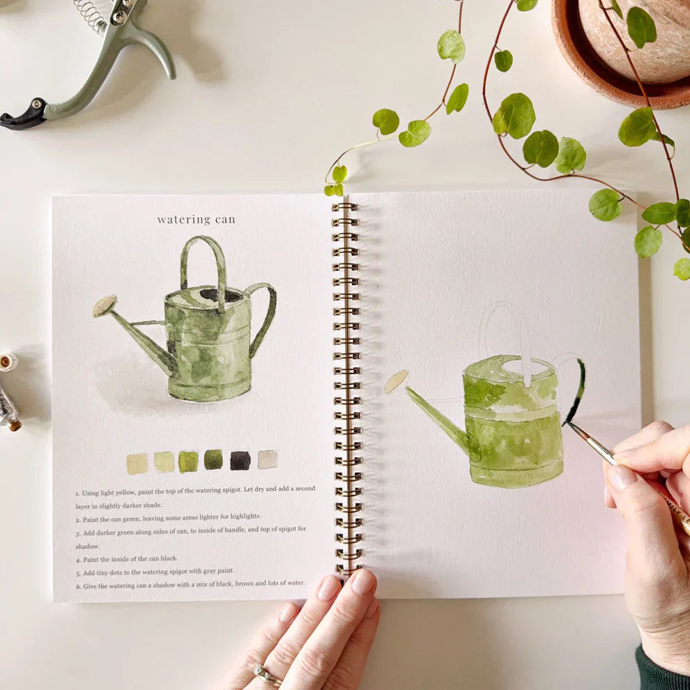 watercolor workbook