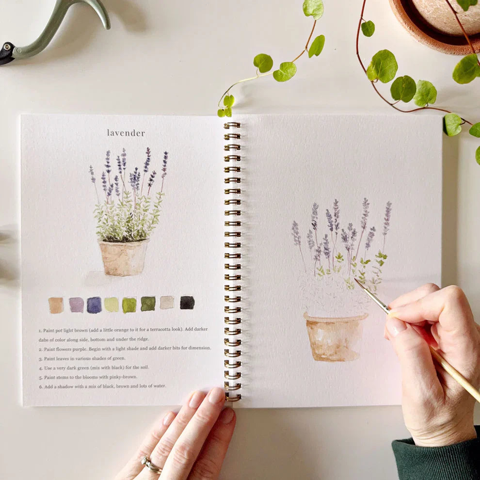 watercolor workbook