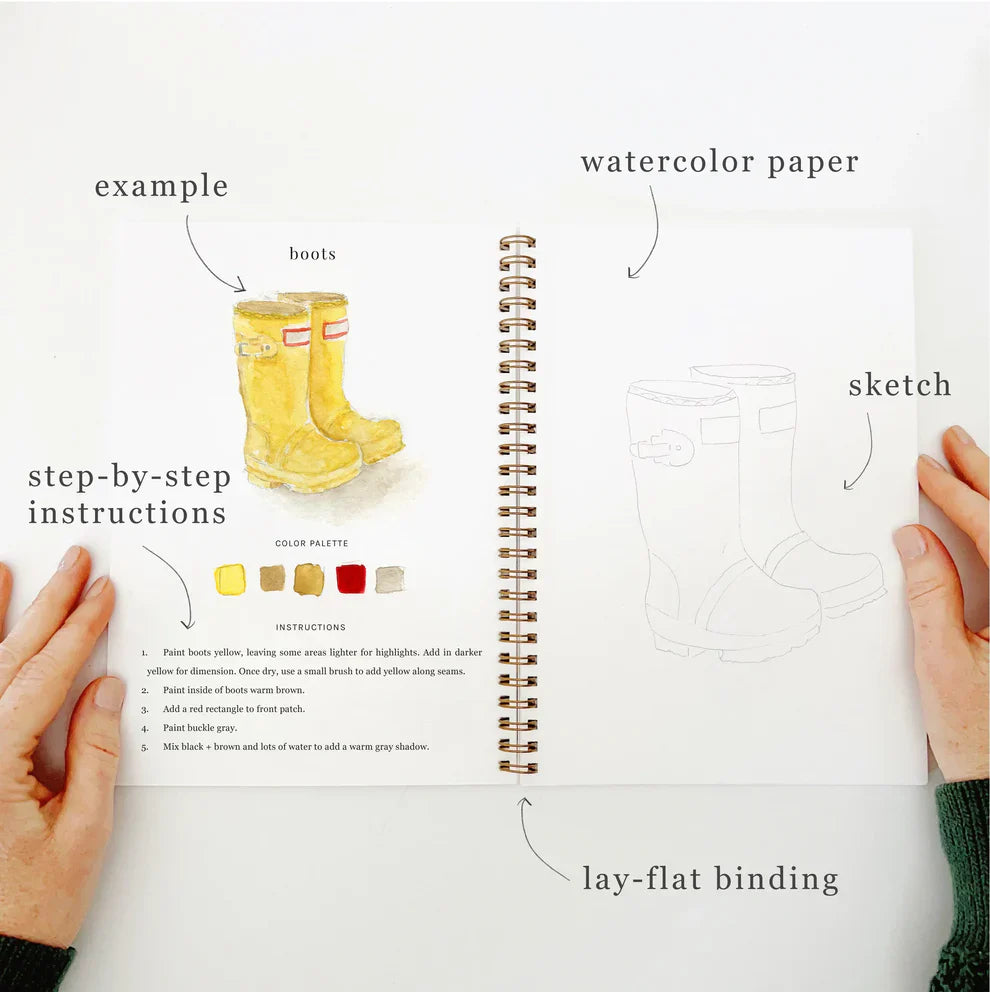 watercolor workbook