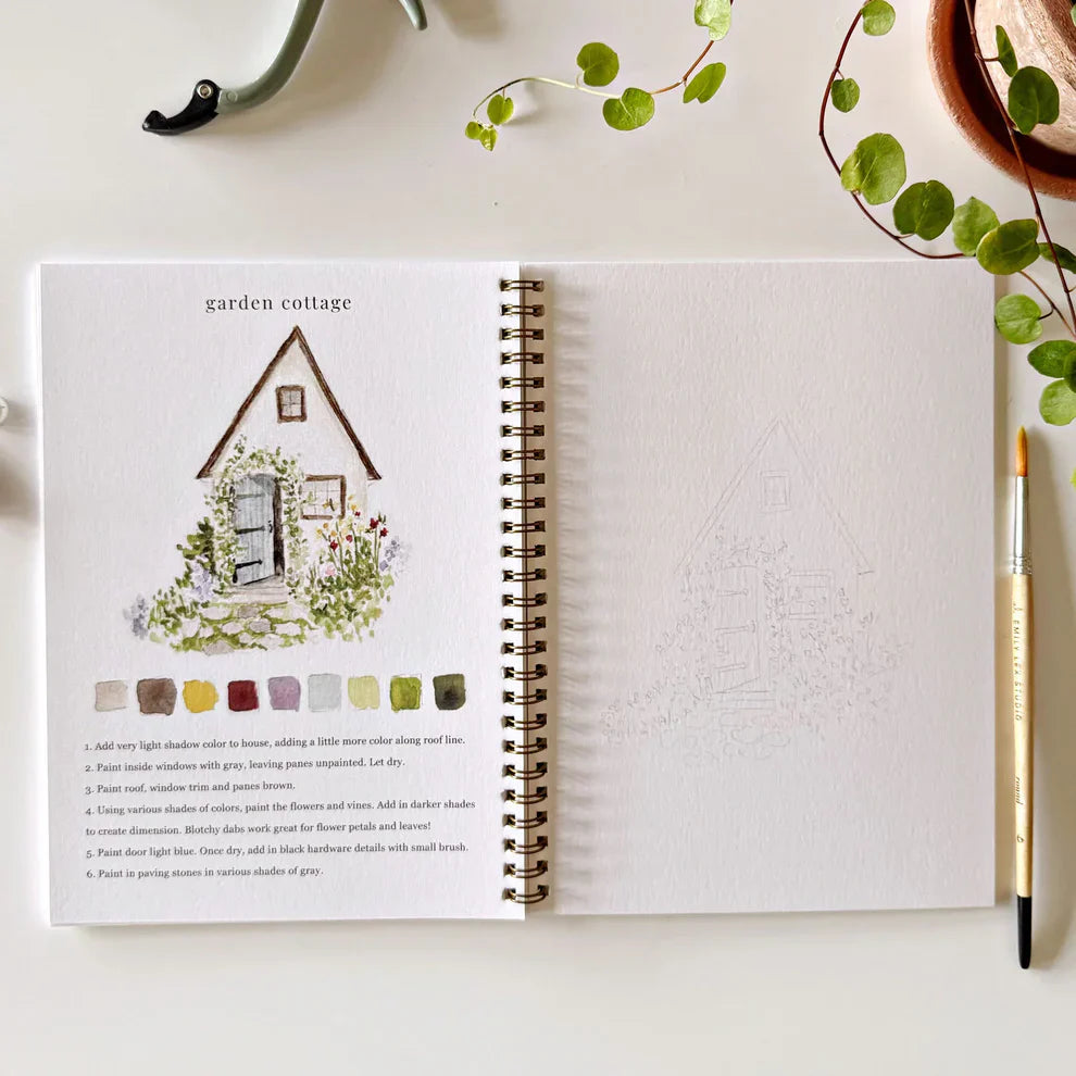 watercolor workbook