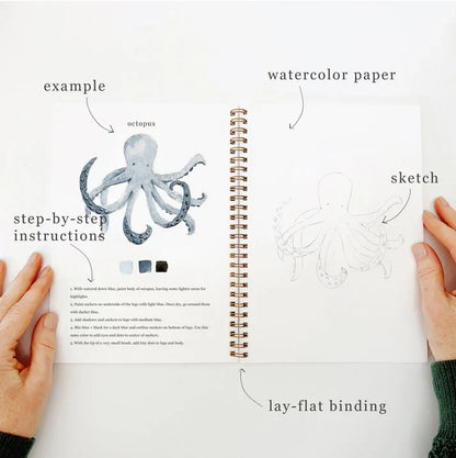 watercolor workbook
