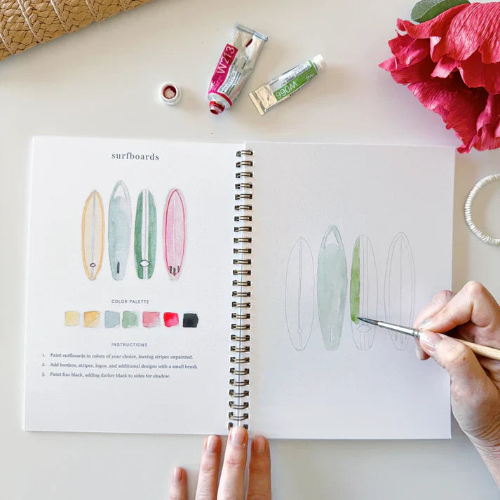 watercolor workbook